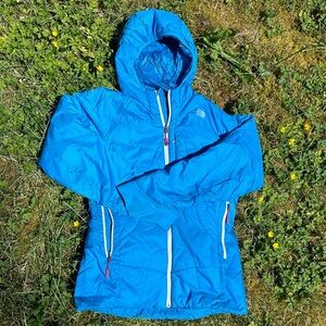 The North Face Blue Puffy Jacket